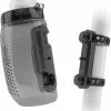 Fidlock Twist Bottle 450 + Uni Base Schwarz/transparent -Mountainbikes Verkäufe 09626TBL TWIST bottle 450 uni base