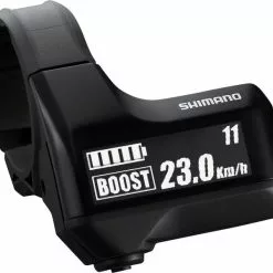 Display Shimano Steps SC-E7000 Schwarz | 3. Ländergruppe | 31,8 Mm Schelle Mit Adapter Für 35 Mm Schelle